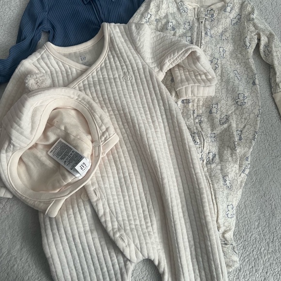GAP Other - GAP Kids One Pieces in Cream and Blue